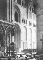 Cathedral, South Transept 1891, Hereford