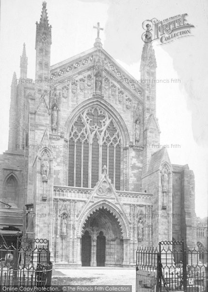 Photo of Hereford, Cathedral, West Front 1904