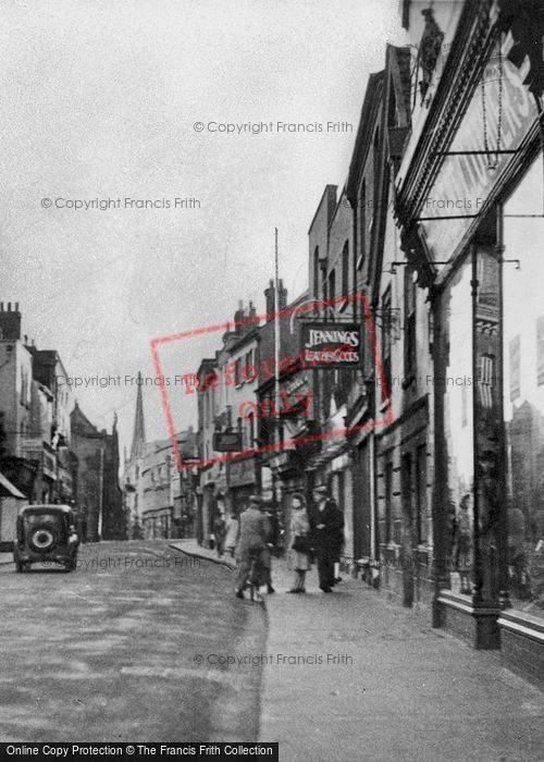 Photo of Hereford, Eign Street c.1950