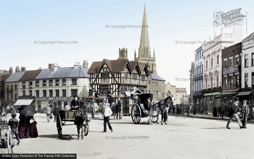 Hereford, High Town 1891