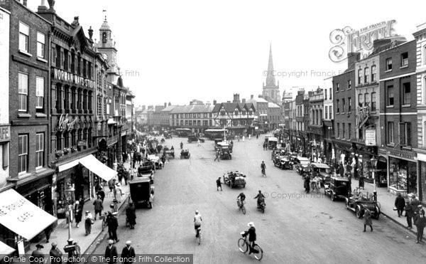 Photo of Hereford, High Town 1925