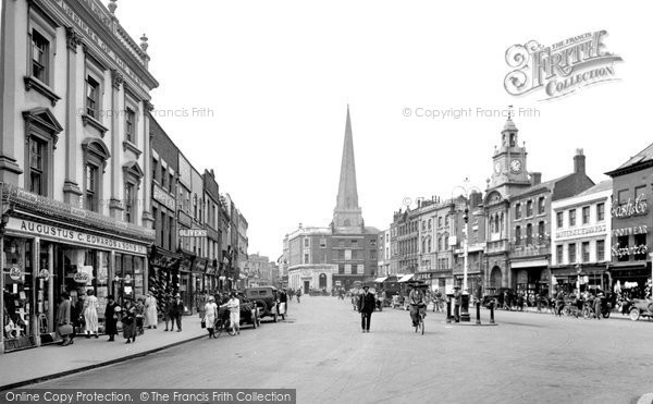 Photo of Hereford, High Town 1925