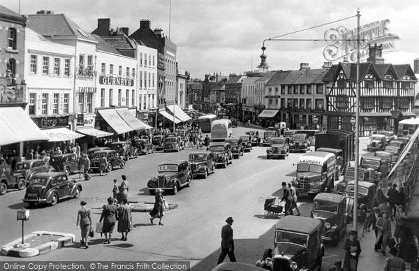 Photo of Hereford, High Town 1949