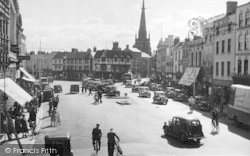 High Town c.1950, Hereford