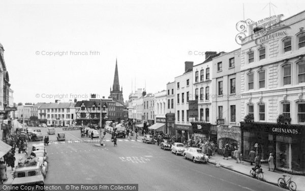 Photo of Hereford, High Town c.1960