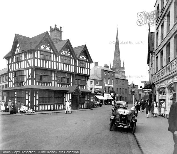 Photo of Hereford, High Town, Old House 1925