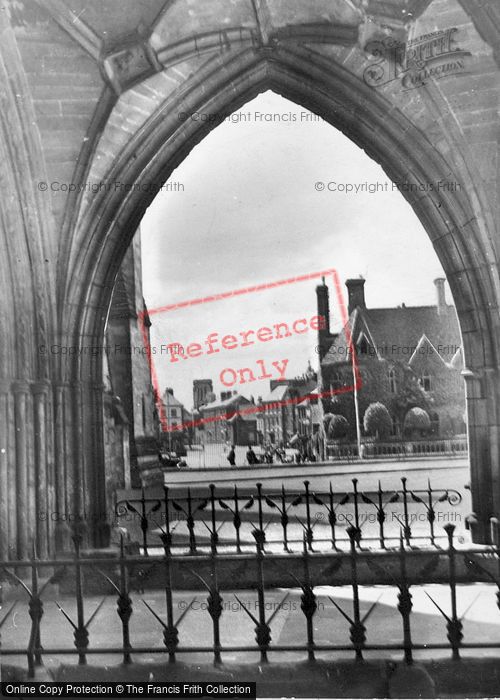 Photo of Hereford, King Street From Cathedral North Porch c.1939
