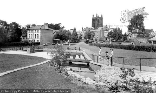 Photo of Hereford, Redcliffe Gardens c.1965