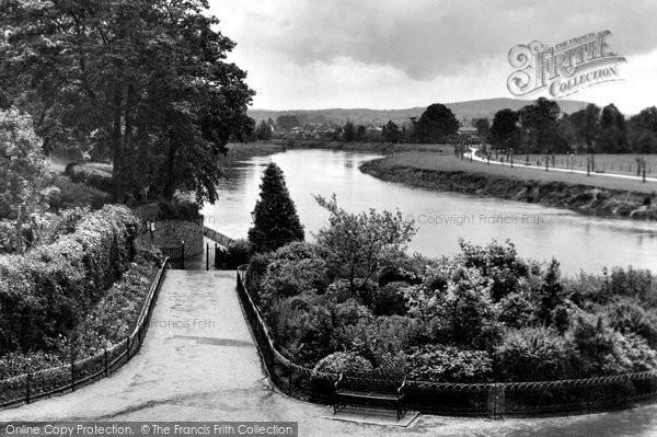 Photo of Hereford, River Wye From Castle Green 1938