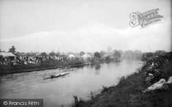 Sculling On The River Wye 1925, Hereford