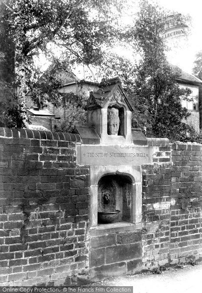 Photo of Hereford, Site Of St Ethelbert's Well 1910