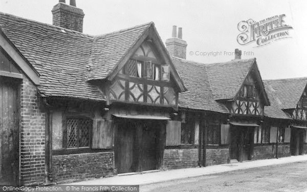 Photo of Hereford, St Aubery Charity Houses c.1950