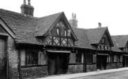 Hereford, St Aubrey's Charity Houses, Berrington Street c1960