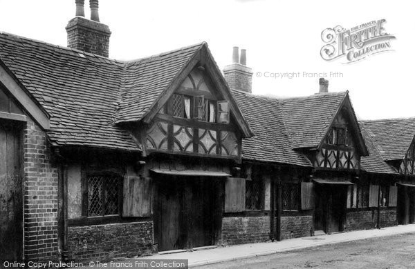 Photo of Hereford, St Aubrey's Charity Houses, Berrington Street c1960