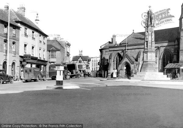 Photo of Hereford, St Peter's Square c.1950