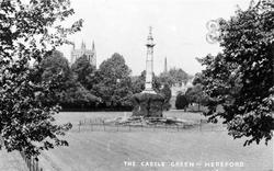 The Castle Green c.1939, Hereford
