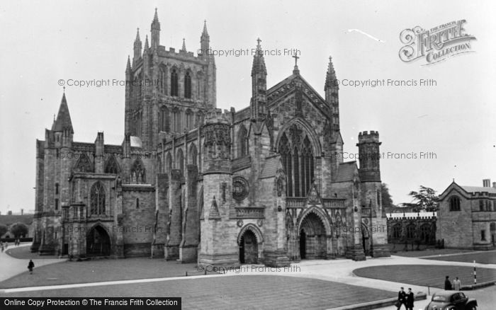 Photo of Hereford, The Cathedral c.1960