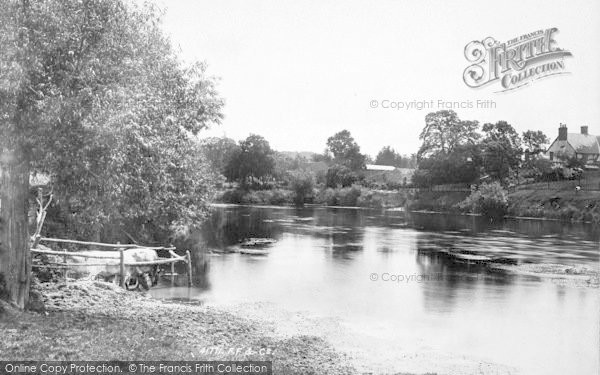 Photo of Hereford, The River Wye 1898