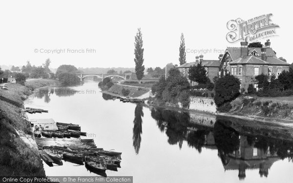 Photo of Hereford, The River Wye 1906