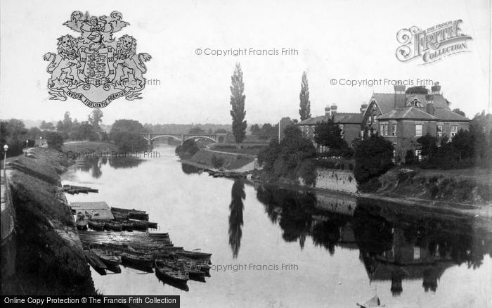 Photo of Hereford, The River Wye 1906
