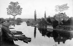 The River Wye 1906, Hereford