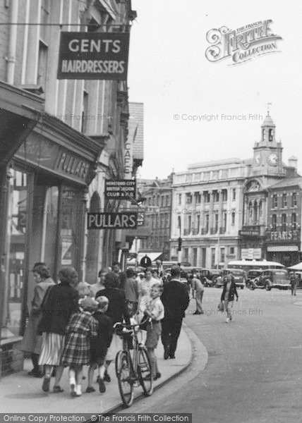 Photo of Hereford, The Square c.1960