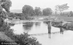 The Suspension Bridge 1898, Hereford