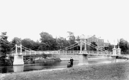 The Victoria Suspension Bridge 1898, Hereford