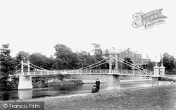 The Victoria Suspension Bridge 1898, Hereford