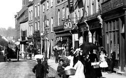Townsfolk On Commercial Street 1891, Hereford