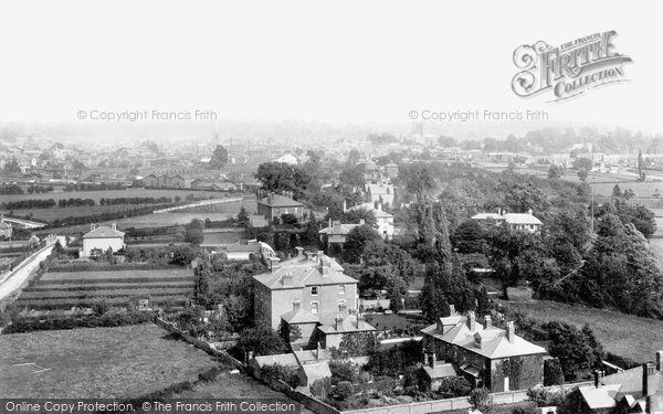 Photo of Hereford, View From The Broomy Hill Water Tower 1891