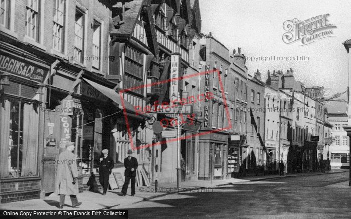 Photo of Hereford, Widemarsh Street c.1950