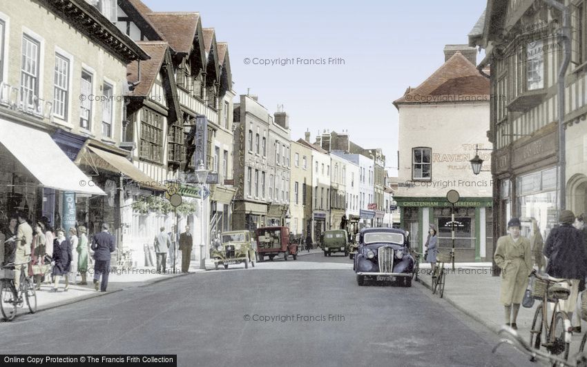 Hereford, Widemarsh Street c1950