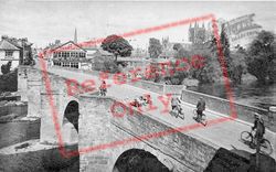 Wye Bridge c.1939, Hereford