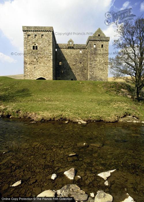 Photo of Hermitage Castle, Southern Aspect c.1985