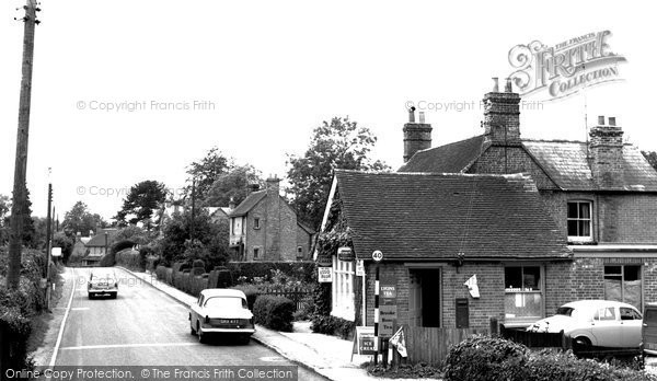 Photo of Hermitage, Post Office And Hermitage Road c.1960
