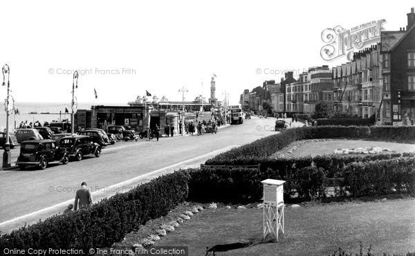 Photo of Herne Bay, Central Parade c.1955 - Francis Frith