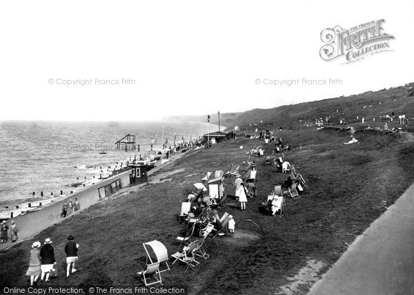 Photo of Herne Bay, East Cliff 1927