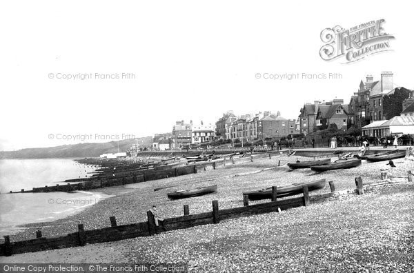 Photo of Herne Bay, From Beach 1890