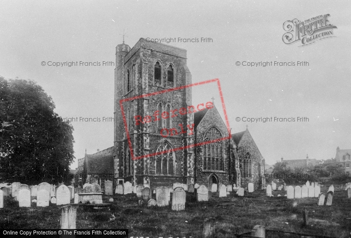 Photo of Herne Bay, Herne Church 1897