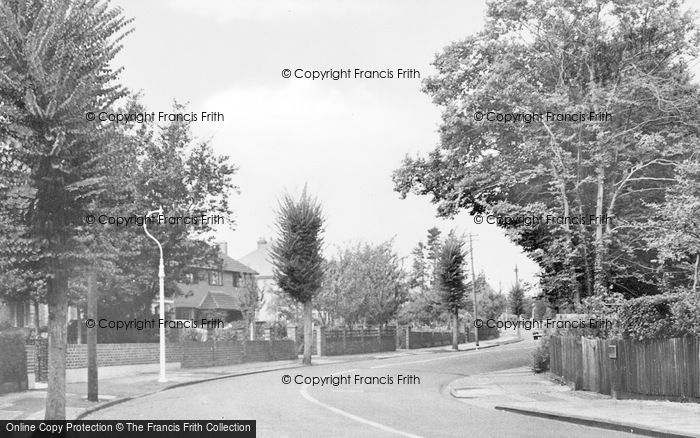 Photo of Herne Bay, Sea View Road c.1955