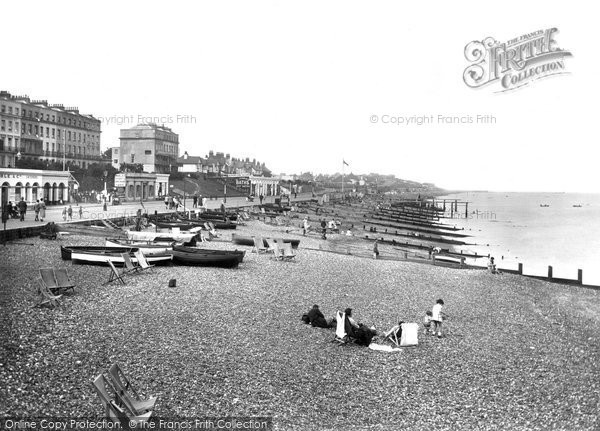 Photo of Herne Bay, The Beach 1927