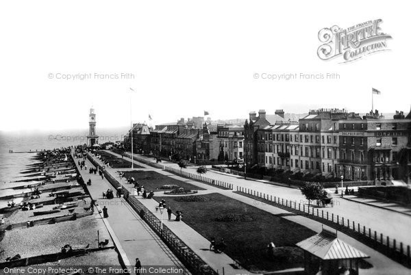 Photo of Herne Bay, The Clock Tower And Tower Gardens 1897