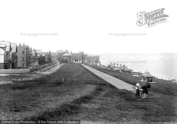 Photo of Herne Bay, The Downs 1894