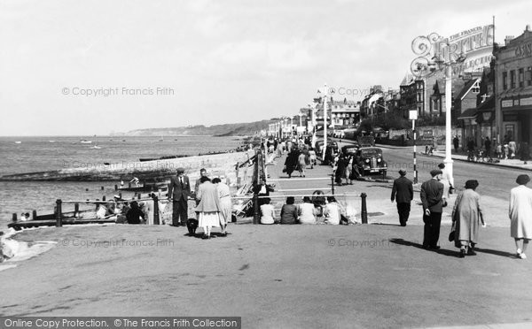 Photo of Herne Bay, The Promenade c.1955