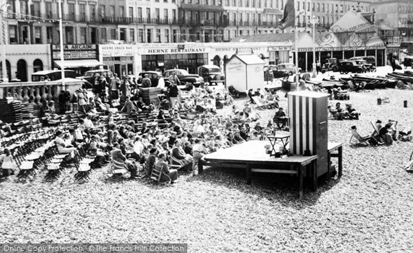 Photo of Herne Bay, The Punch And Judy Show c.1955