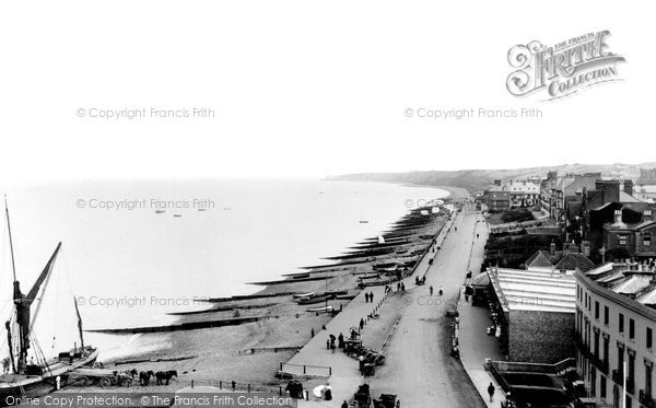 Photo of Herne Bay, View From Clock Tower 1897