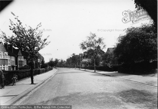 Photo of Herne Hill, Burbage Road  c.1955