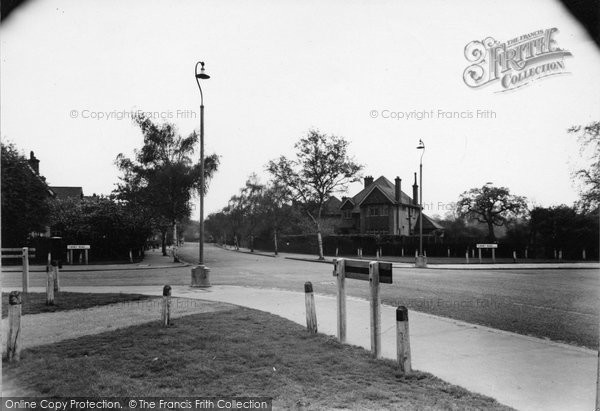 Photo of Herne Hill, Burbage Road Cross Roads c.1955