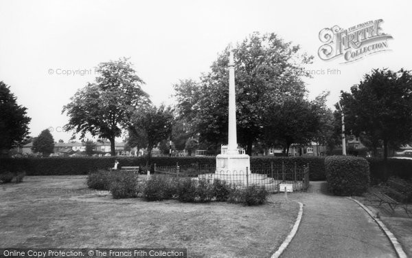 Photo of Hersham, Memorial Gardens c.1965